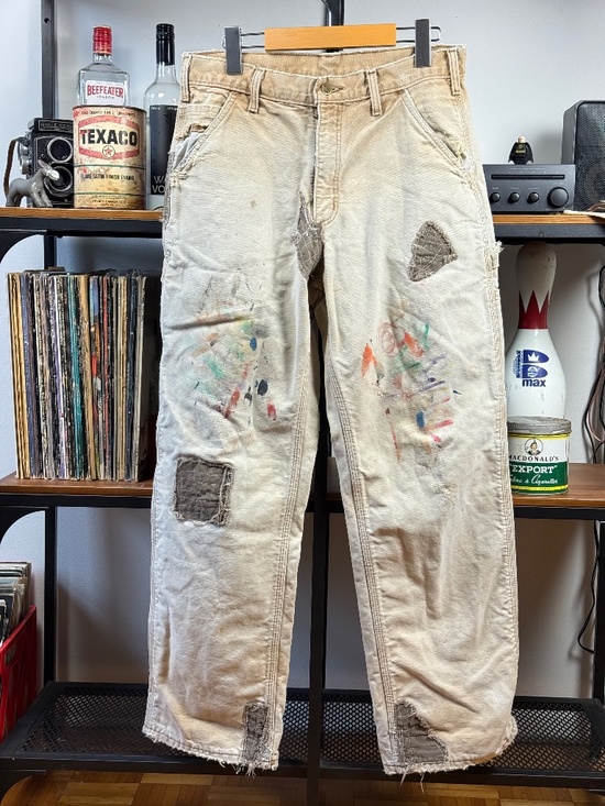 Carhartt Other - Vintage 2006 Carhartt B111 Men's Loose Straight Washed Duck Lined Work 31x30